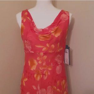 Donna Ricco floral sleeveless dress